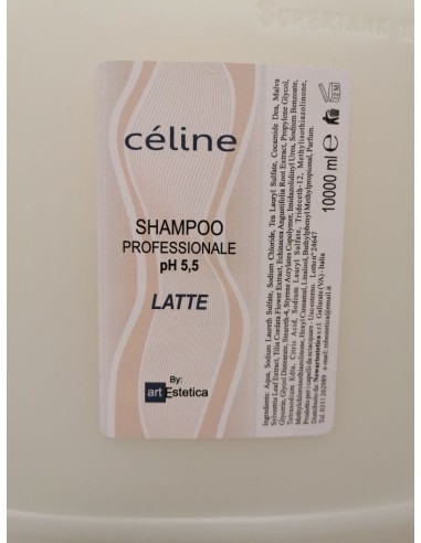 Shampoo Professionale Latte 10lt