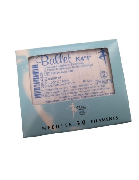 Aghi Ballet isolato  -  K4   -  50 pz scatola azzurra