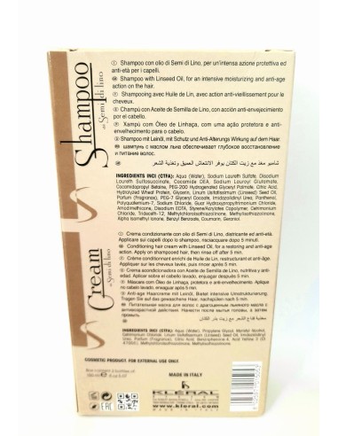 KLERAL-Box capelli ai semi di lino...