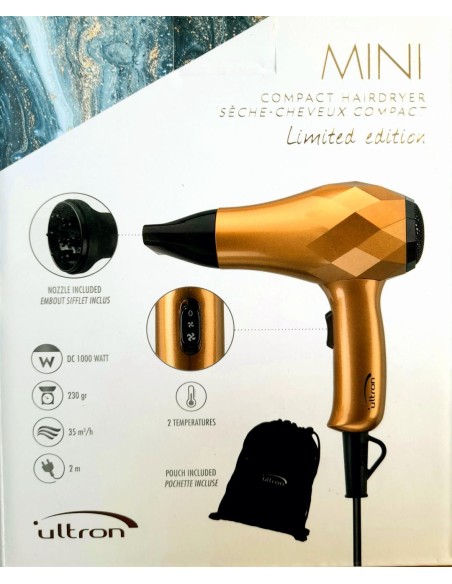 ULTRON - professional Dryer Pro Power 1000 watt - EDIZIONE LIMITATA