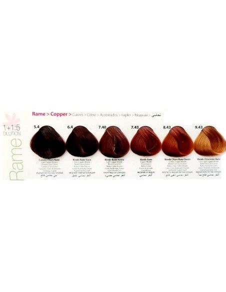 LOVIN COLOR -Crema Colorante - rame - Biondo rame acceso 7.40 - 100 ml.