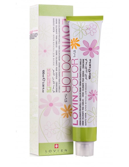 LOVIN COLOR -Crema Colorante - rame - Biondo chiaro rame mogano 77.44 - 100 ml.