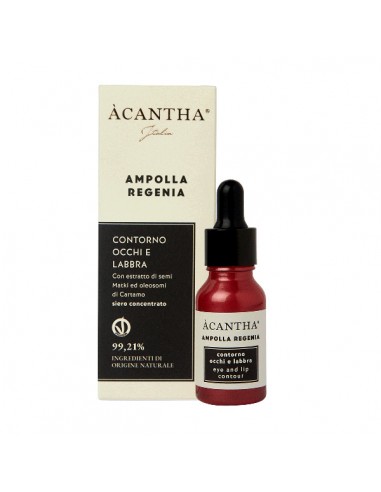 ACANTHA'- Ampolla REGENIA - Contorno Occhi e Labbra - 15 ml.