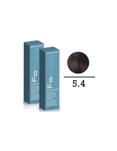 Crema Colore 5.4 Castano Chiaro Rame
