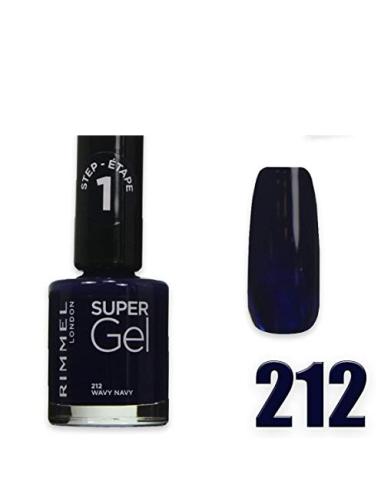 Super gel rimmel London wavy navy
