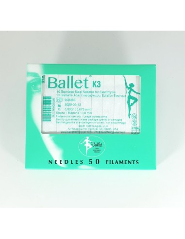 Aghi Ballet in acciaio inox - K3 - 50...