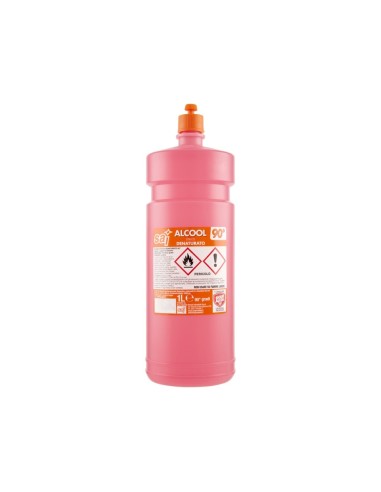 ALCOOL DENATURATO 90 GRADI - 1 LT