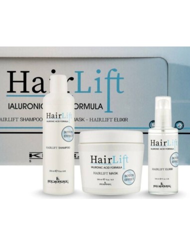 HAIR LIFT CON ACIDO JALURONICO KIT 3 PZ